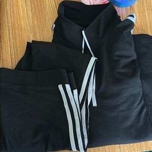 Women adidas stripped set